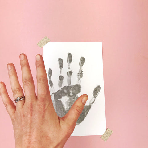 how to get the best baby handprint
