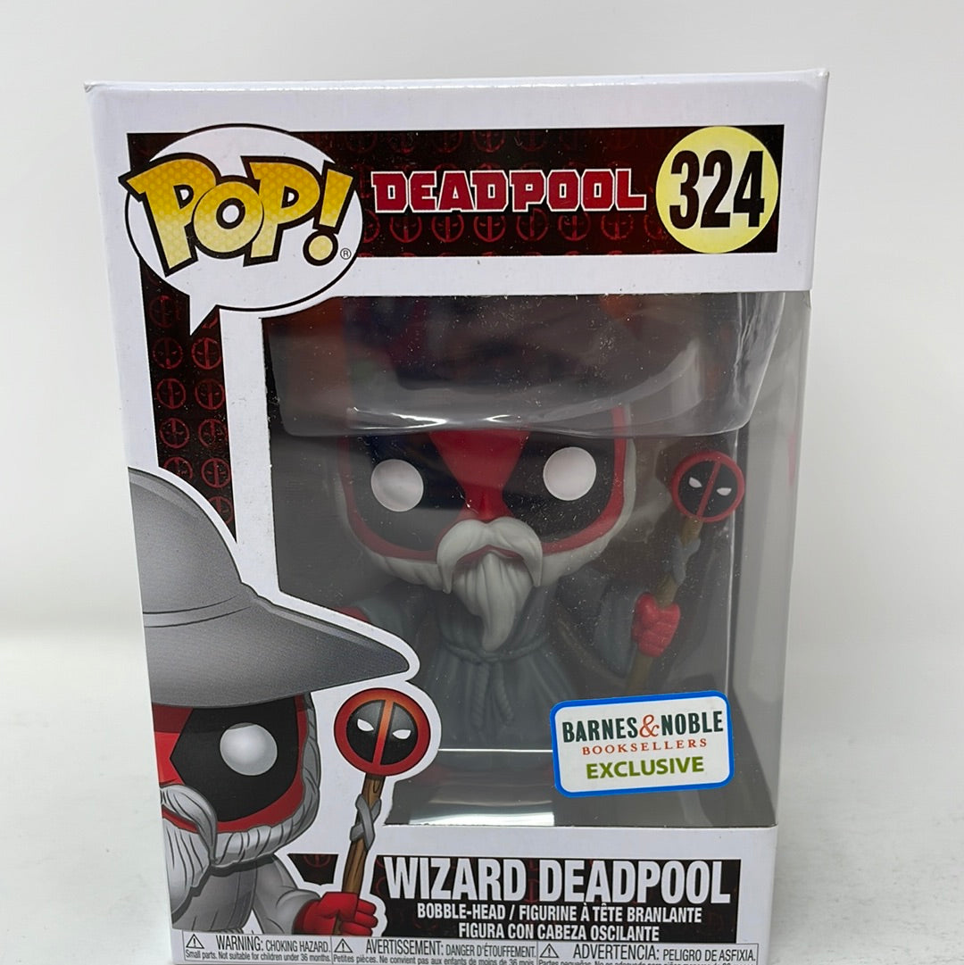 begroting inzet vlinder Funko Pop! Marvel Deadpool Barnes and Noble Booksellers Exclusive Wiza –  shophobbymall