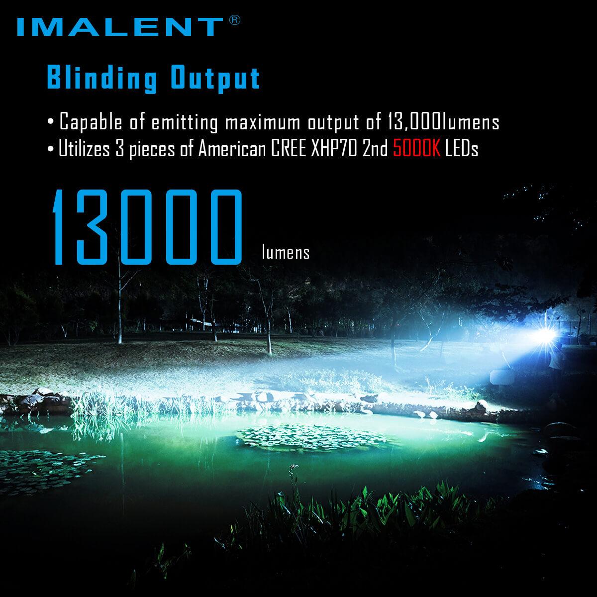 お取り寄せ】 IMALENT MS03W led 強力 懐中電灯 最強輝度 ハンディ