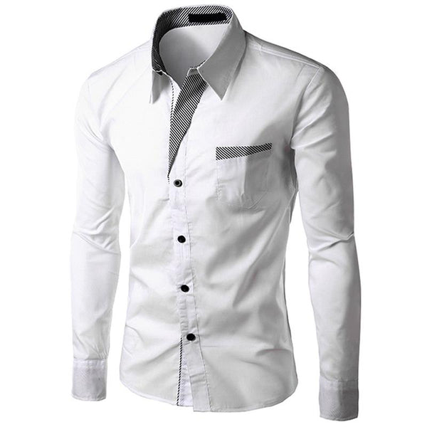 moores white dress shirt