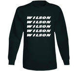 Garrett Wilson X5 New York Football Fan T Shirt