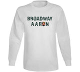 Aaron Rodgers Broadway Aaron New York Football Fan V2 T Shirt