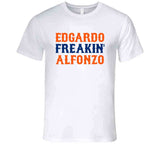 Edgardo Alfonzo Freakin New York Baseball Fan V2 T Shirt