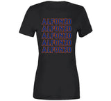 Edgardo Alfonzo X5 New York Baseball Fan V3 T Shirt