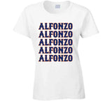 Edgardo Alfonzo X5 New York Baseball Fan V2 T Shirt