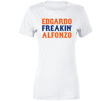 Edgardo Alfonzo Freakin New York Baseball Fan V2 T Shirt