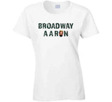 Aaron Rodgers Broadway Aaron New York Football Fan V2 T Shirt