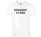 Aaron Rodgers Broadway Aaron New York Football Fan V2 T Shirt