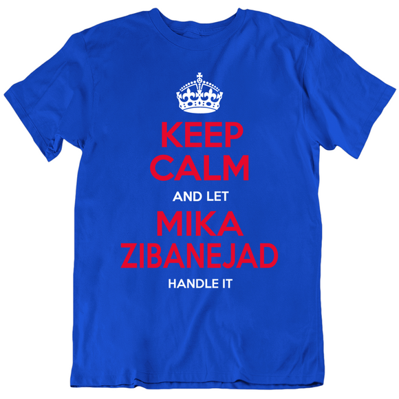 Mika Zibanejad Keep Calm New York Hockey Fan T Shirt