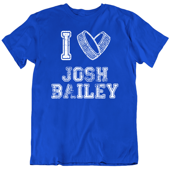 Josh Bailey I Heart New York Hockey Fan T Shirt