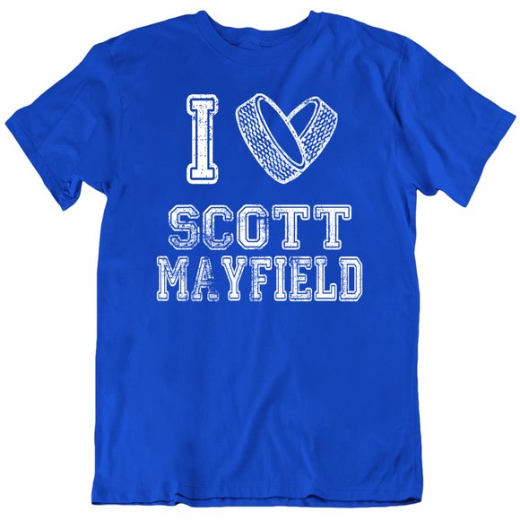 Scott Mayfield I Heart New York Hockey Fan T Shirt