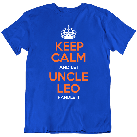 Leo Komarov Uncle Leo Keep Calm Ny Hockey Fan T Shirt