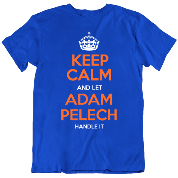 Adam Pelech Keep Calm Ny Hockey Fan T Shirt