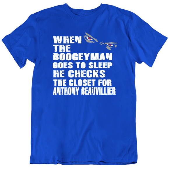Anthony Beauvillier Boogeyman Ny Hockey Fan T Shirt