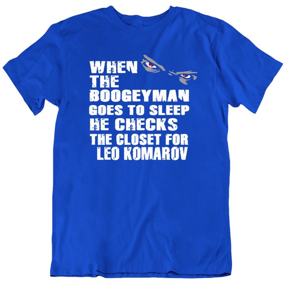 Leo Komarov Boogeyman Ny Hockey Fan T Shirt