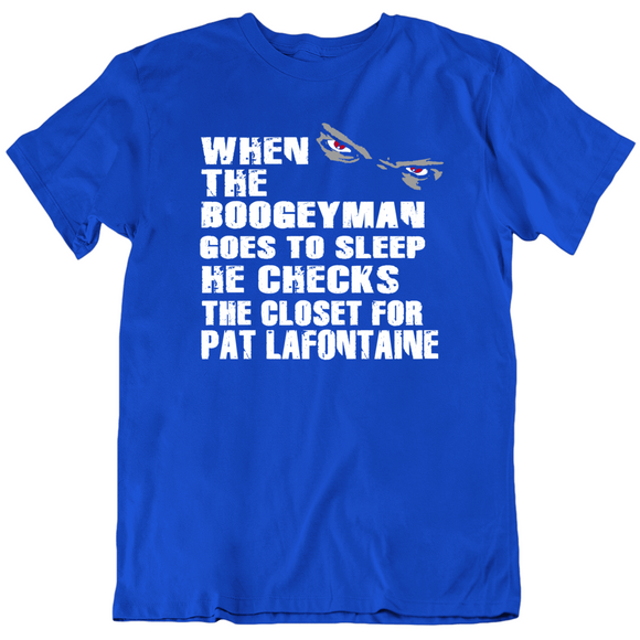 Pat Lafontaine Boogeyman Ny Hockey Fan T Shirt