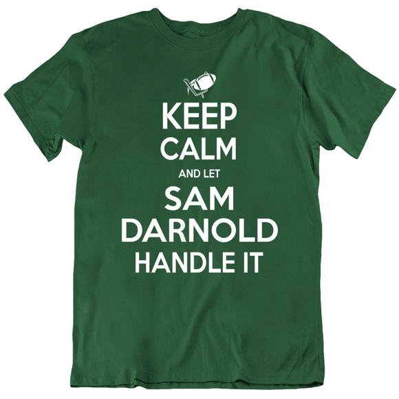 Sam Darnold Keep Calm Ny Football Fan T Shirt