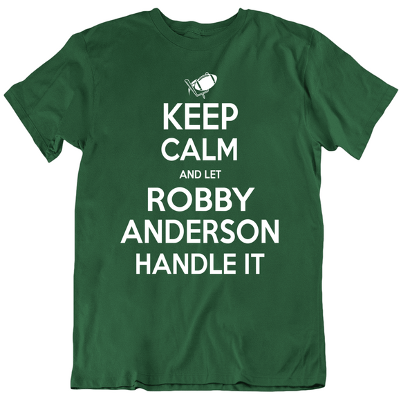 Robby Anderson Keep Calm Ny Football Fan T Shirt