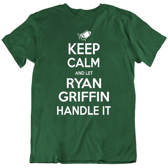 Ryan Griffin Keep Calm Ny Football Fan T Shirt