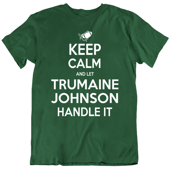 Trumaine Johnson Keep Calm Ny Football Fan T Shirt
