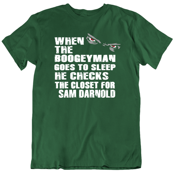 Sam Darnold Boogeyman Ny Football Fan T Shirt