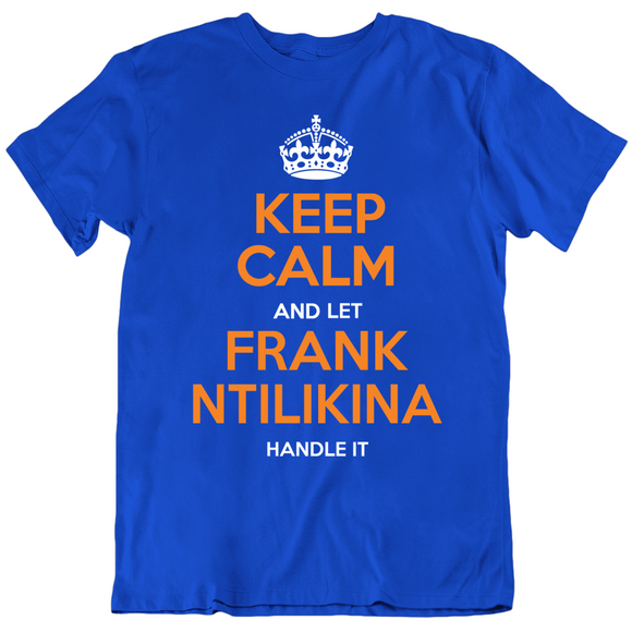 Frank Ntilikina Keep Calm New York Basketball Fan T Shirt