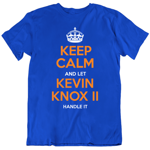 Kevin Knox Ii Keep Calm New York Basketball Fan T Shirt
