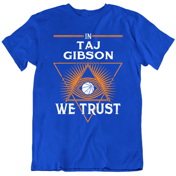 Taj Gibson We Trust New York Basketball Fan T Shirt