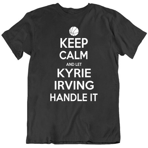Kyrie Irving Keep Calm Brooklyn Basketball Fan T Shirt
