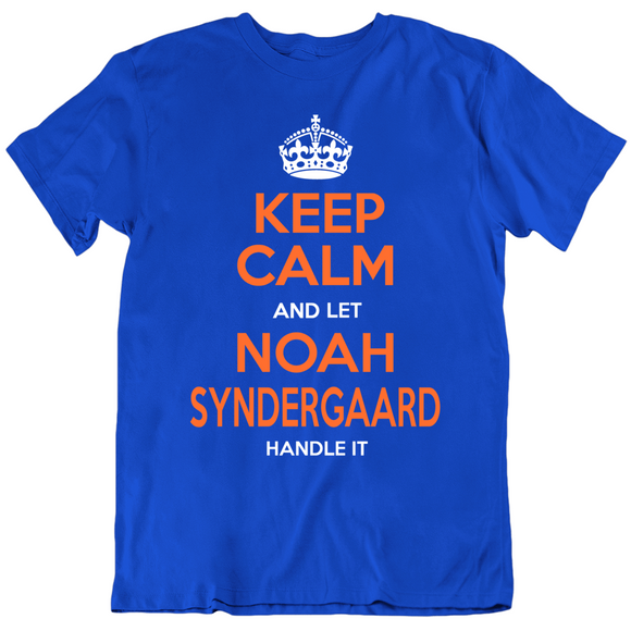 Noah Syndergaard Keep Calm New York Baseball Fan T Shirt