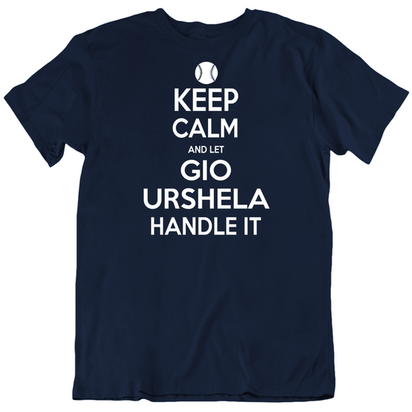 Gio Urshela Keep Calm Ny Baseball Fan T Shirt