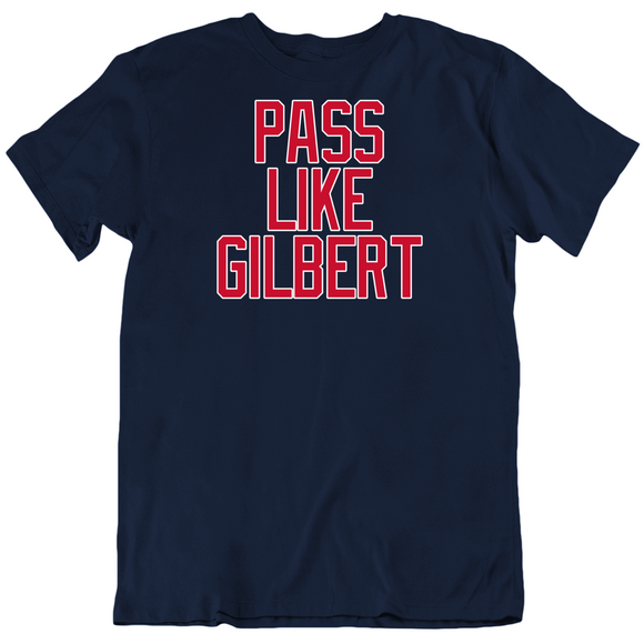 Rod Gilbert Pass Like Gilbert New York Hockey Fan V2 T Shirt