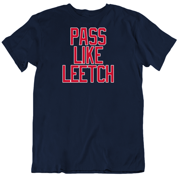 Brian Leetch Pass Like Leetch New York Hockey Fan V2 T Shirt