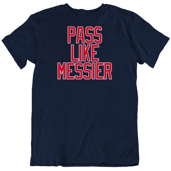 Mark Messier Pass Like Messier New York Hockey Fan V2 T Shirt