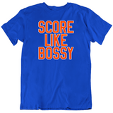 Mike Bossy Score Like Bossy New York Hockey Fan V2 T Shirt