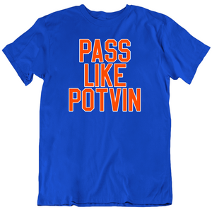 Denis Potvin Pass Like Potvin New York Hockey Fan V2 T Shirt