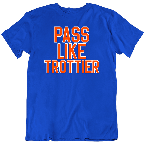 Bryan Trottier Pass Like Trottier New York Hockey Fan V2 T Shirt