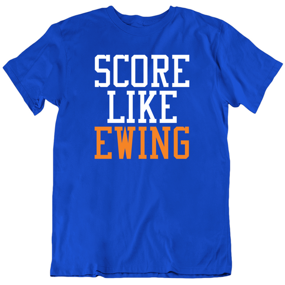Patrick Ewing Score Like Ewing New York Basketball Fan T Shirt