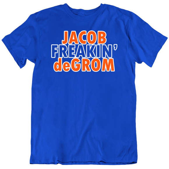 Jacob deGrom Freakin deGrom New York Baseball Fan T Shirt