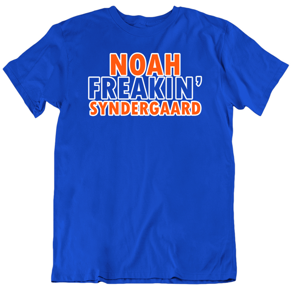 Noah Syndergaard Freakin Syndergaard New York Baseball Fan T Shirt