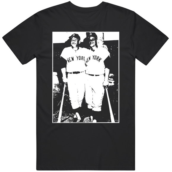 Mickey Mantle And Roger Maris New York Baseball Fan T Shirt