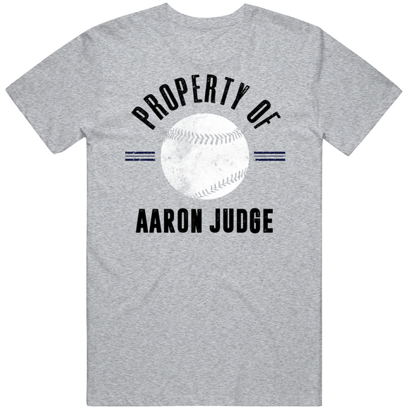 Aaron Judge Property Of New York Baseball Fan T Shirt