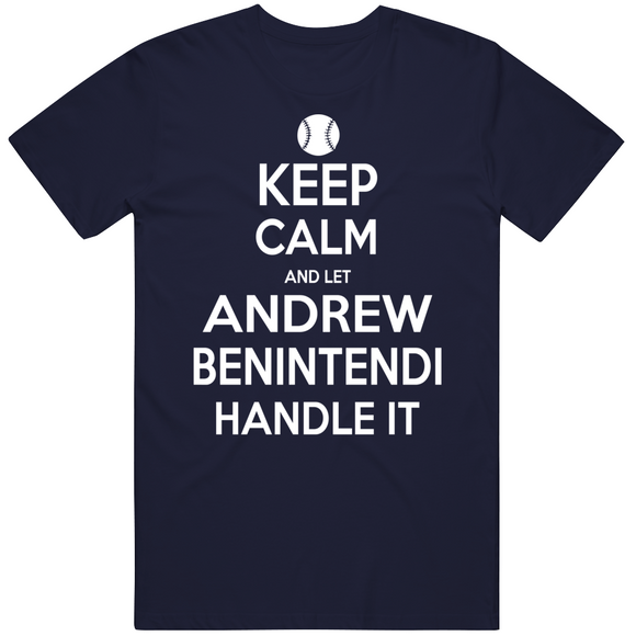 Andrew Benintendi Keep Calm New York Baseball Fan T Shirt