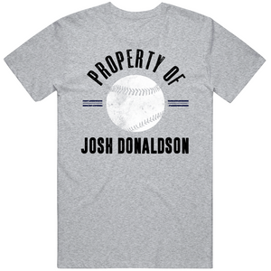 Josh Donaldson Property Of New York Baseball Fan T Shirt