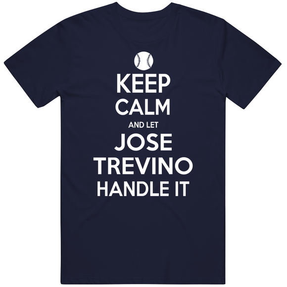 Jose Trevino Keep Calm New York Baseball Fan T Shirt