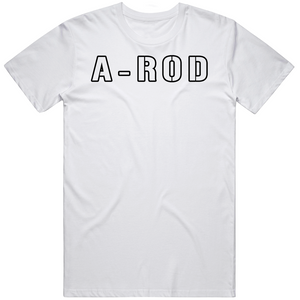 Alex Rodriguez A-Rod New York Baseball Fan T Shirt