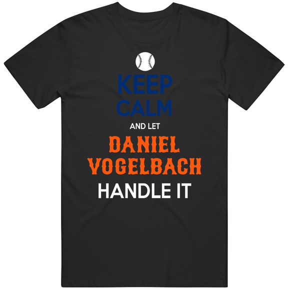 Daniel Vogelbach Keep Calm New York Baseball Fan V2 T Shirt