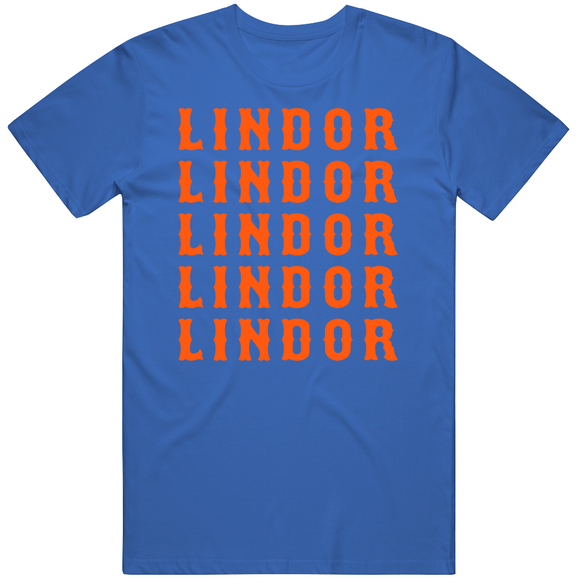 Francisco Lindor X5 New York Baseball Fan T Shirt