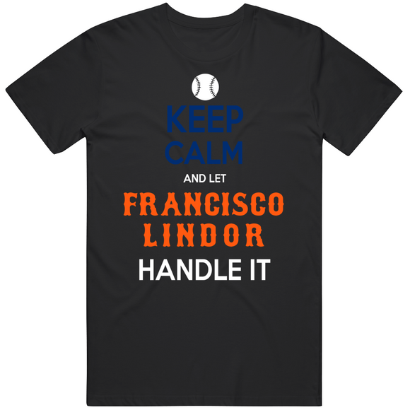 Francisco Lindor Keep Calm New York Baseball Fan V2 T Shirt