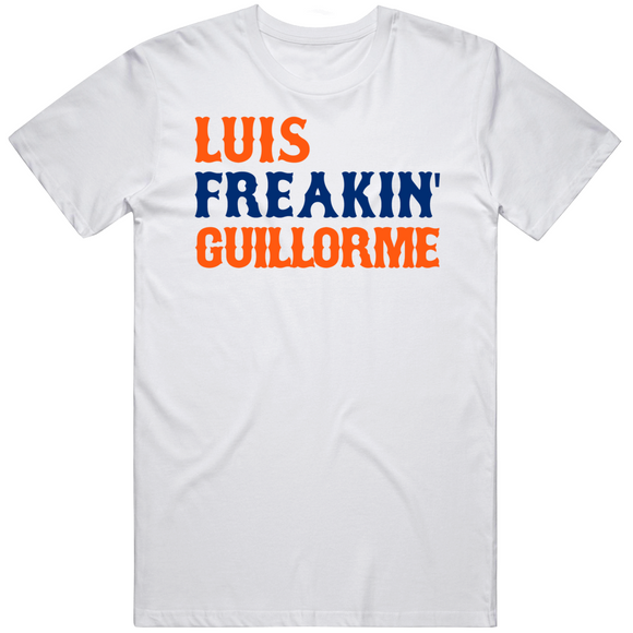 Luis Guillorme Freakin New York Baseball Fan V2 T Shirt